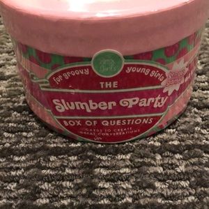 Slumber party box of questions